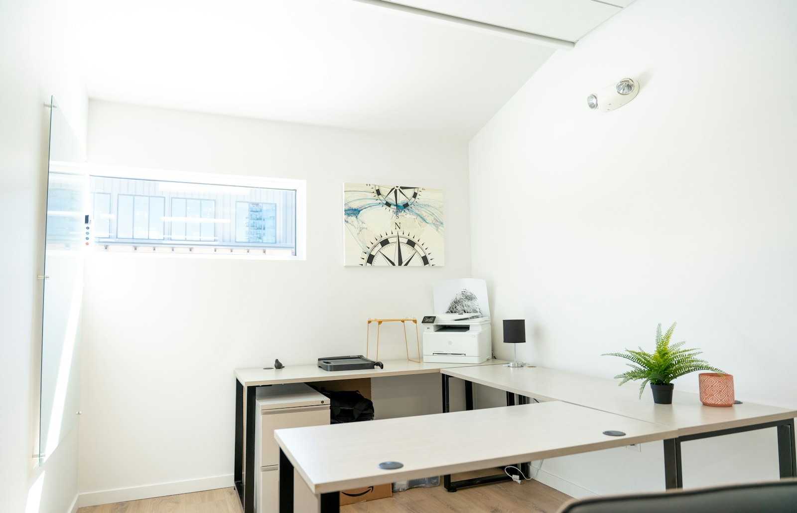 Spotless offices cleaned by C & J Cleaning